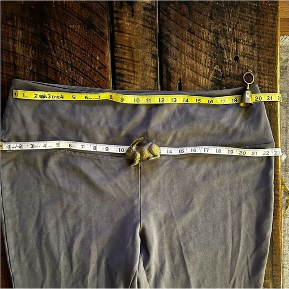 IMAN Ponte knit zippered ankle pull on leggings size 2X long - Picture 7 of 15